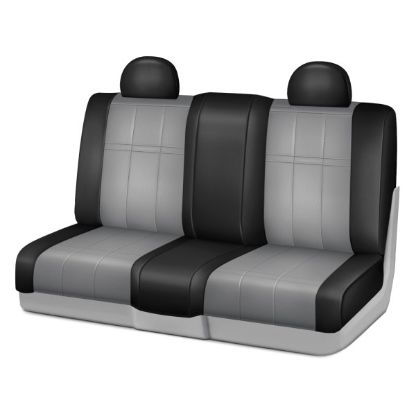 Rixxu™ - Forma Series 1st Row Black & Light Gray Custom Seat Covers