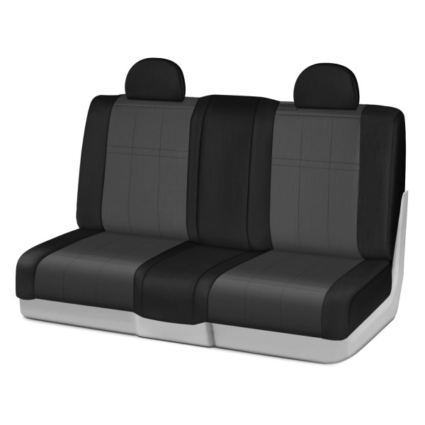 Rixxu™ - Neo Series 1st Row Black & Charcoal Custom Seat Covers