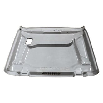 RKSport® - V2 Ram Air Fiberglass Hood with Fiberglass Blister (Unpainted)