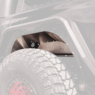Road Armor® - Stealth Series Raw Rear Fender Inner Liners