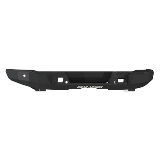Road Armor® - Stealth Slim Series Full Width Black Powder Coated Rear HD Bumper