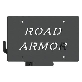 Road Armor® - Otis Black Hawse Fairlead License Plate Mount