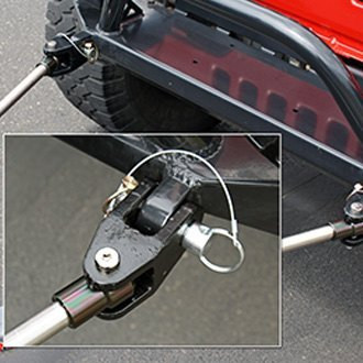 Roadmaster® - 1" Thick Adapter D-Ring Bumper Mounts to Tow Bars