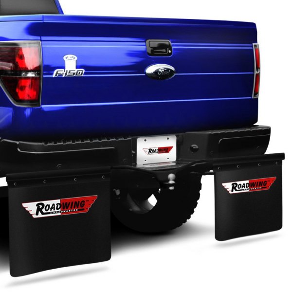  Roadmaster® - Roadwing Removable Mud Flap System for 2" Hitch Receiver with Logo