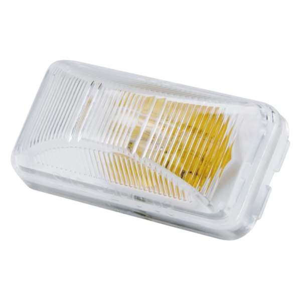RoadPro® - 2.5" Rectangular Surface Mount Clearance Marker Light with Sealed Lamp and Plug-In Connection
