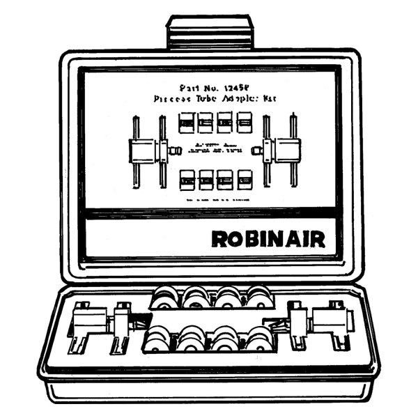Robinair® - Process Tube Adapter Kit