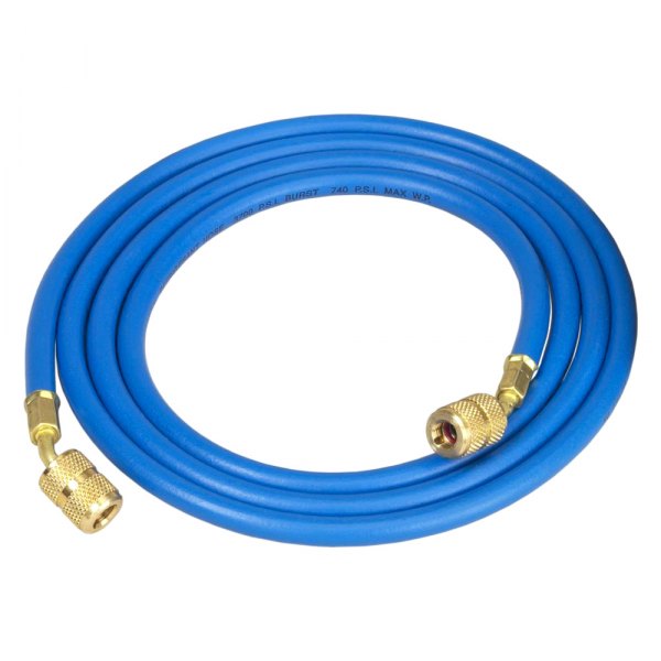 Robinair® - 96" Blue A/C Charging Hose with Automatic Shut-Off for 12134A Series