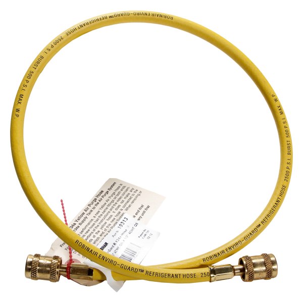 Robinair® - 36" Yellow A/C Charging Hose with ACME Fittings for 12134A Series