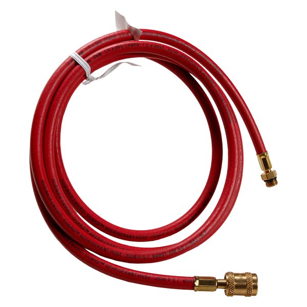 Robinair® - 96" Red R-134a A/C Charging Hose with ACME Fittings for 12134A Series