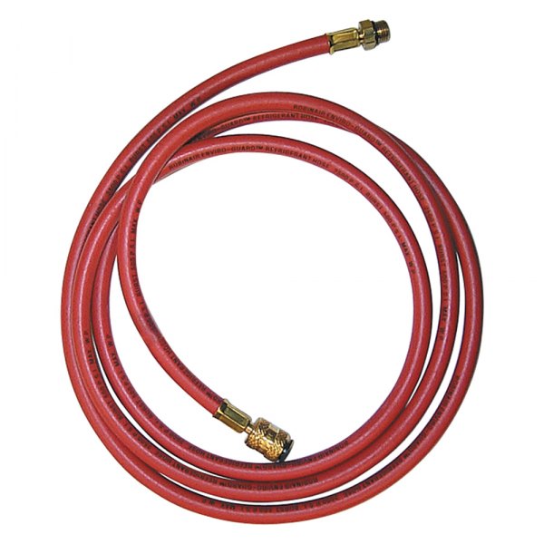 Robinair® - Enviro-Guard™ 96" Red R-134a A/C Charging Hose with ACME Fittings
