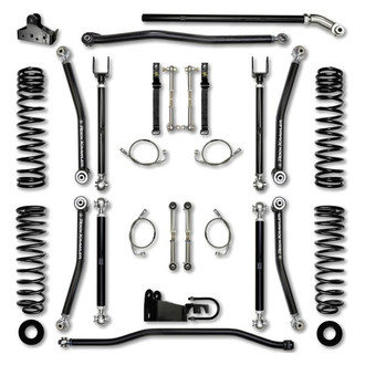 Rock Krawler® - 4.5" x 4.5" X-Factor Mid Arm Front and Rear Suspension Lift Kit