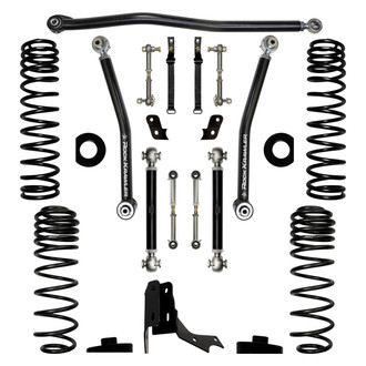 Rock Krawler® - 3" Max Travel Stage 0 Front and Rear Long-Travel Suspension Lift Kit