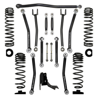 Rock Krawler® - 3" X-Factor No Limits Mid Arm Front and Rear Suspension Lift Kit