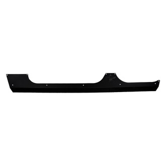 Rock Slide Engineering® - Black Powder Coat Rocker Guards with Mounting Holes