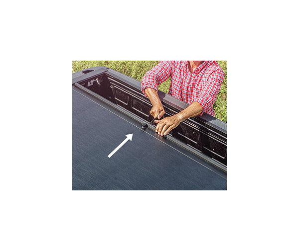 Roll-N-Lock® - Retractable Tonneau Cover Close