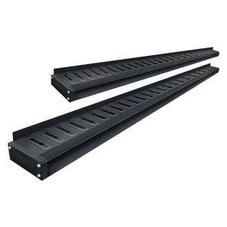 Romik® - 6" ROF-T Series Black Running Boards