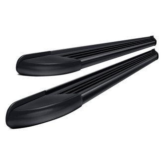 Romik® - 6" RB2-T Series Cab Length Black Running Boards