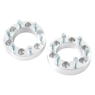 Rough Country® - Silver 6061-T6 Aluminum Wheel Spacers