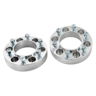 Rough Country® - Silver 6061-T6 Aluminum Wheel Spacers
