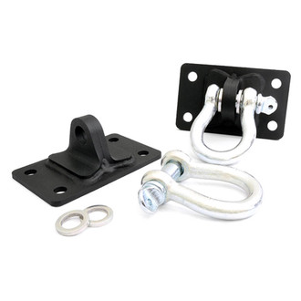 Rough Country® - Black D-Ring Shackles and Mounts