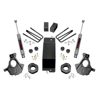 Rough Country® - 3.5" x 3.5" Front and Rear Suspension Lift Kit