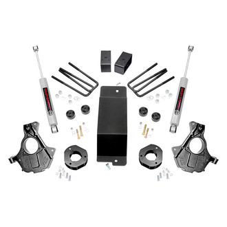 Rough Country® - 3.5" x 3" Front and Rear Suspension Lift Kit