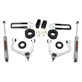 Rough Country® - 3.5" x 2" Front and Rear Suspension Lift Kit