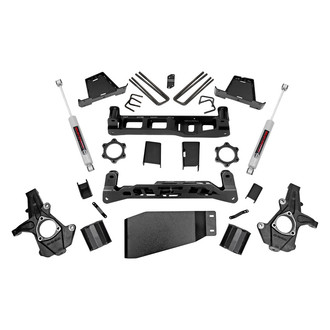 Rough Country® - 6" x 5.75" Front and Rear Suspension Lift Kit