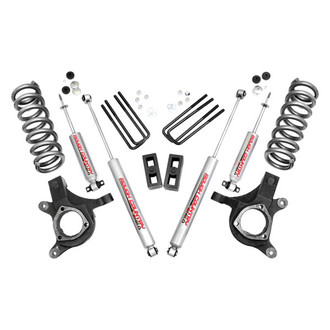 Rough Country® - 4.5" x 3" Front and Rear Suspension Lift Kit