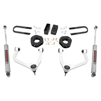 Rough Country® - 3.5" x 3.5" Front and Rear Suspension Lift Kit