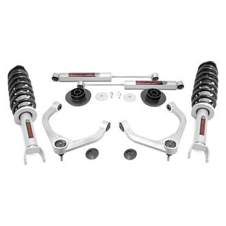 Rough Country® - 3" Bolt-On Front and Rear Suspension Lift Kit