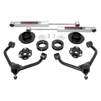 Rough Country® - 3.5" Bolt-On Front and Rear Suspension Lift Kit