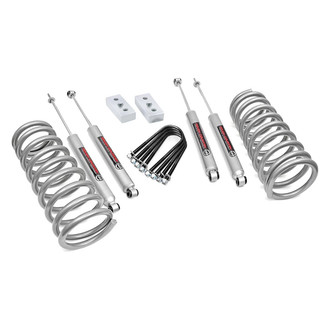 Rough Country® - 3" x 1" Front and Rear Suspension Lift Kit