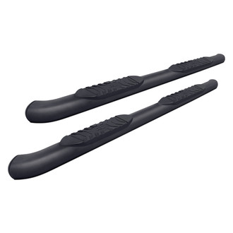 Rough Country® - 4.5" Cab Length Black Oval Nerf Step Bars