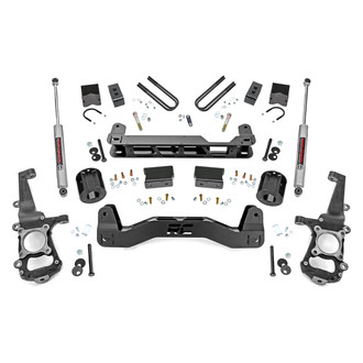 Rough Country® - 4" Front and Rear Suspension Lift Kit