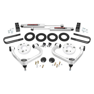 Rough Country® - 3" x 3" Front and Rear Suspension Lift Kit