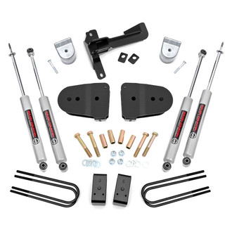 Rough Country® - 3" x 3" Front and Rear Suspension Lift Kit
