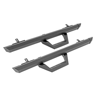 Rough Country® - SRX2 Black Trapezoid Nerf Step Bars