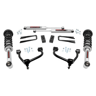 Rough Country® - 3" Bolt-On Front and Rear Suspension Lift Kit