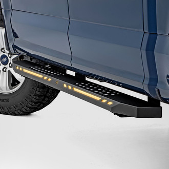 Rough Country® - AC2 Black Running Boards