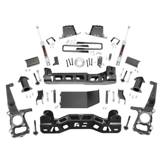 Rough Country® - 6" x 5.5" Front and Rear Suspension Lift Kit
