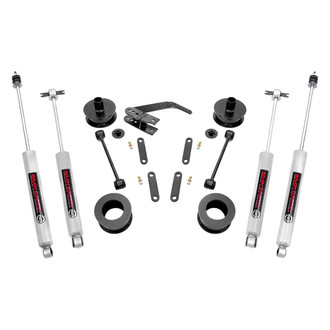 Rough Country® - 2.5" x 2" Series II Front and Rear Spacer Lift Kit