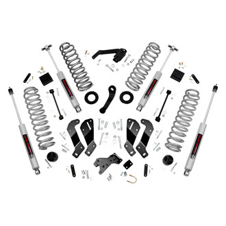 Rough Country® - 3.5" x 3.5" Front and Rear Suspension Lift Kit