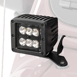 Rough Country® - A-Pillar Mounted 2" 2x18W Square Spot Beam LED Lights