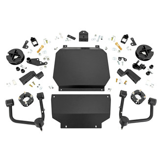 Rough Country® - 3.5" Bolt-On Front and Rear Suspension Lift Kit