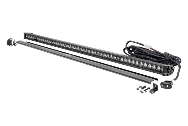Rough Country® - 50" 240W Spot Beam LED Light Bar, with White DRL, Full Set