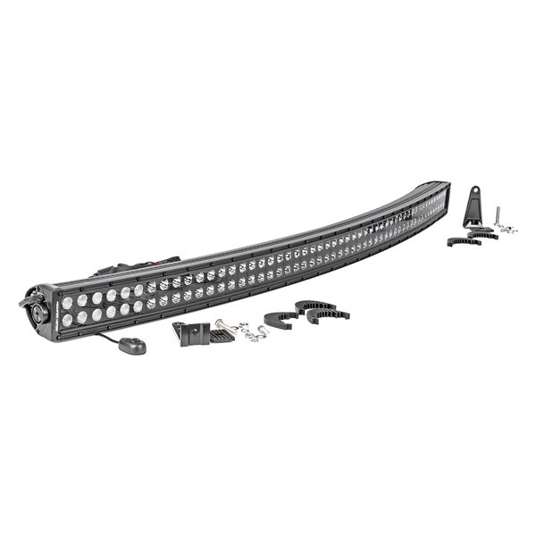Rough Country® - 50" 288W Curved Dual Row Combo Spot/Flood Beam LED Light Bar