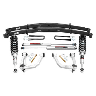 Rough Country® - 3.5" Bolt-On Front and Rear Suspension Lift Kit