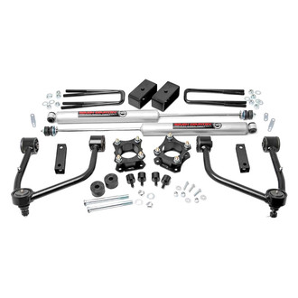 Rough Country® - 3.5" Bolt-On Front and Rear Suspension Lift Kit