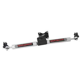 Rough Country® - N3 Premium™ Front Dual Steering Stabilizer